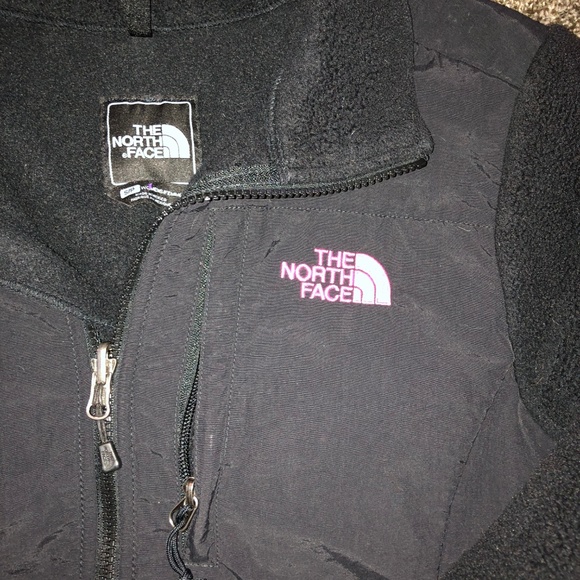 THE NORTH FACE BLACK DENALI BREAST CANCER JACKET S - Picture 3 of 3